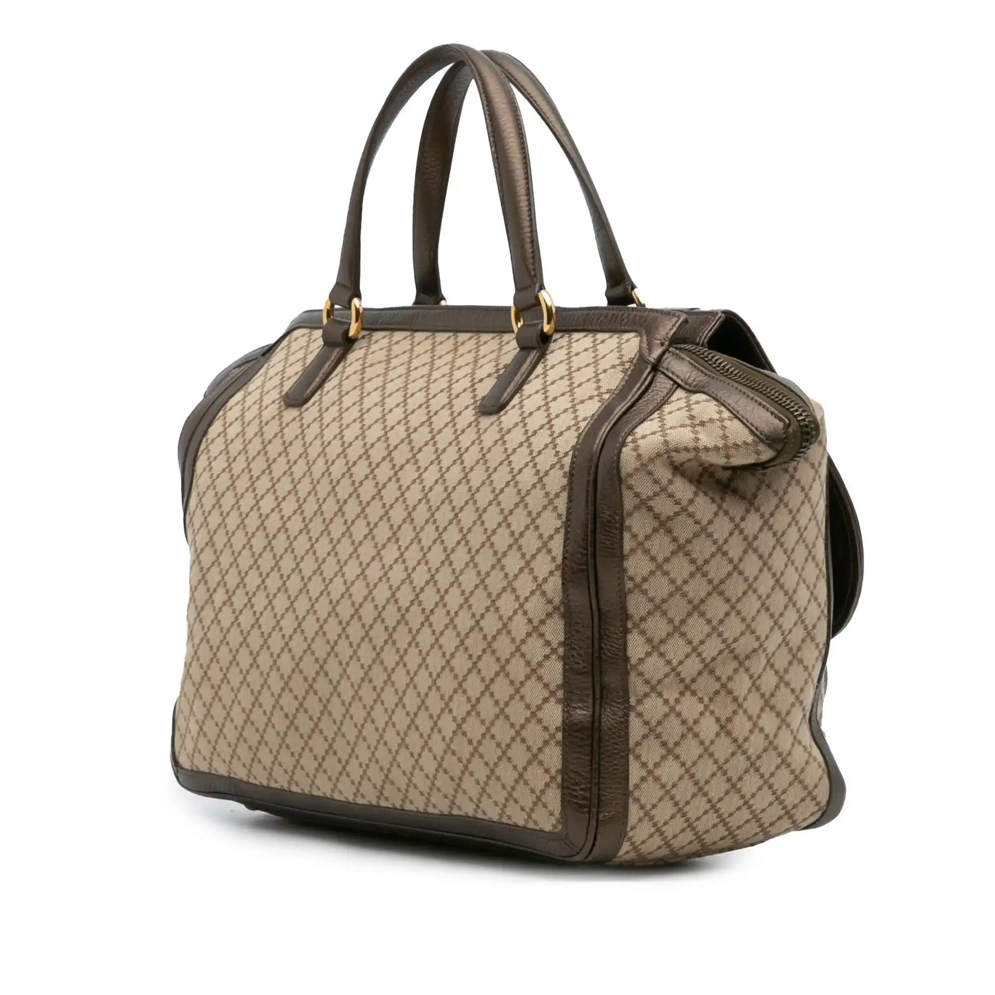 Gucci Medium Diamante Canvas 1973 Handbag