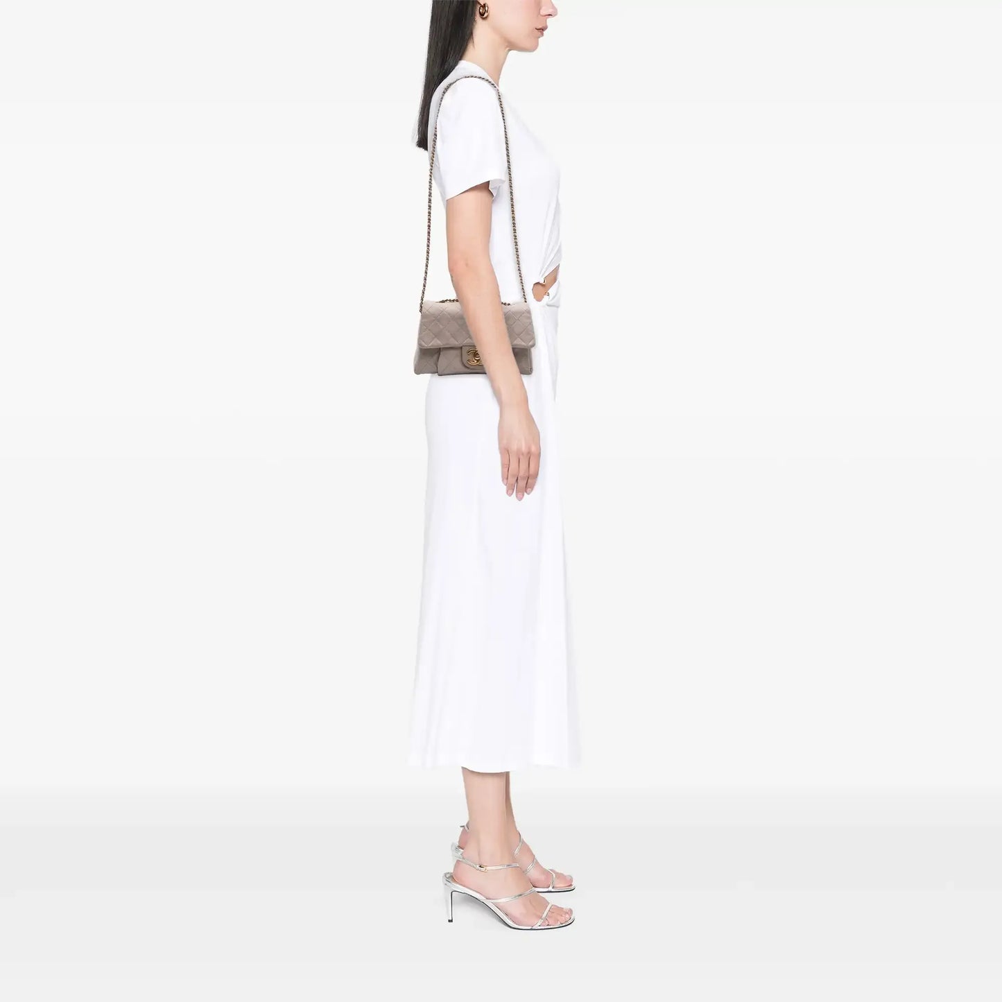 Chanel Small Aged Calfskin Chic Quilt Flap