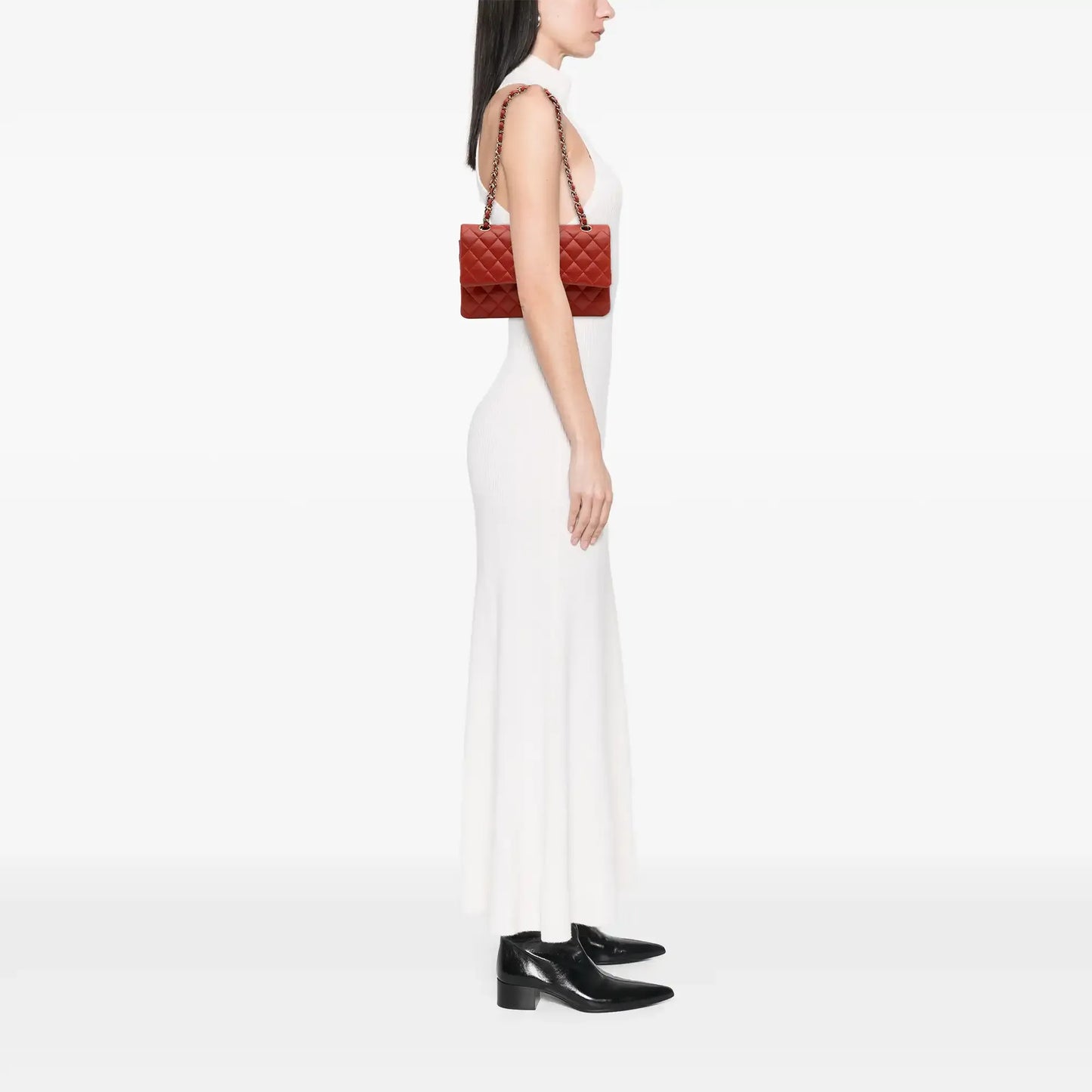 Chanel Medium Classic Lambskin Double Flap