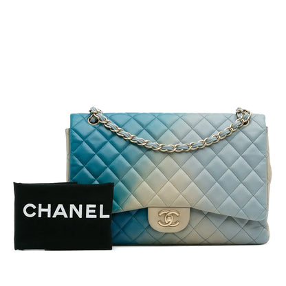 Chanel Maxi Classic Lambskin Degrade Single Flap
