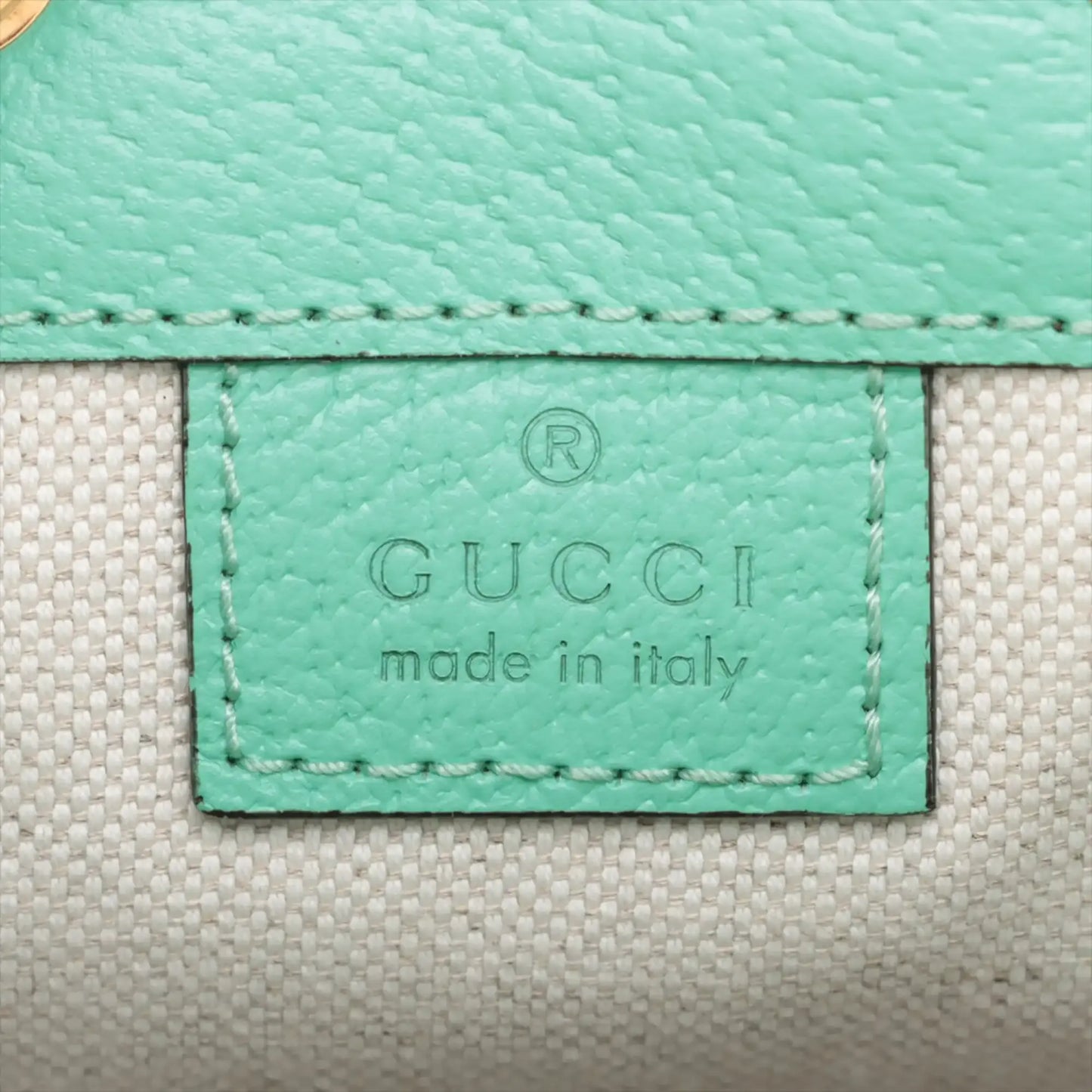 Gucci Mini Leather Ophidia Bucket Bag