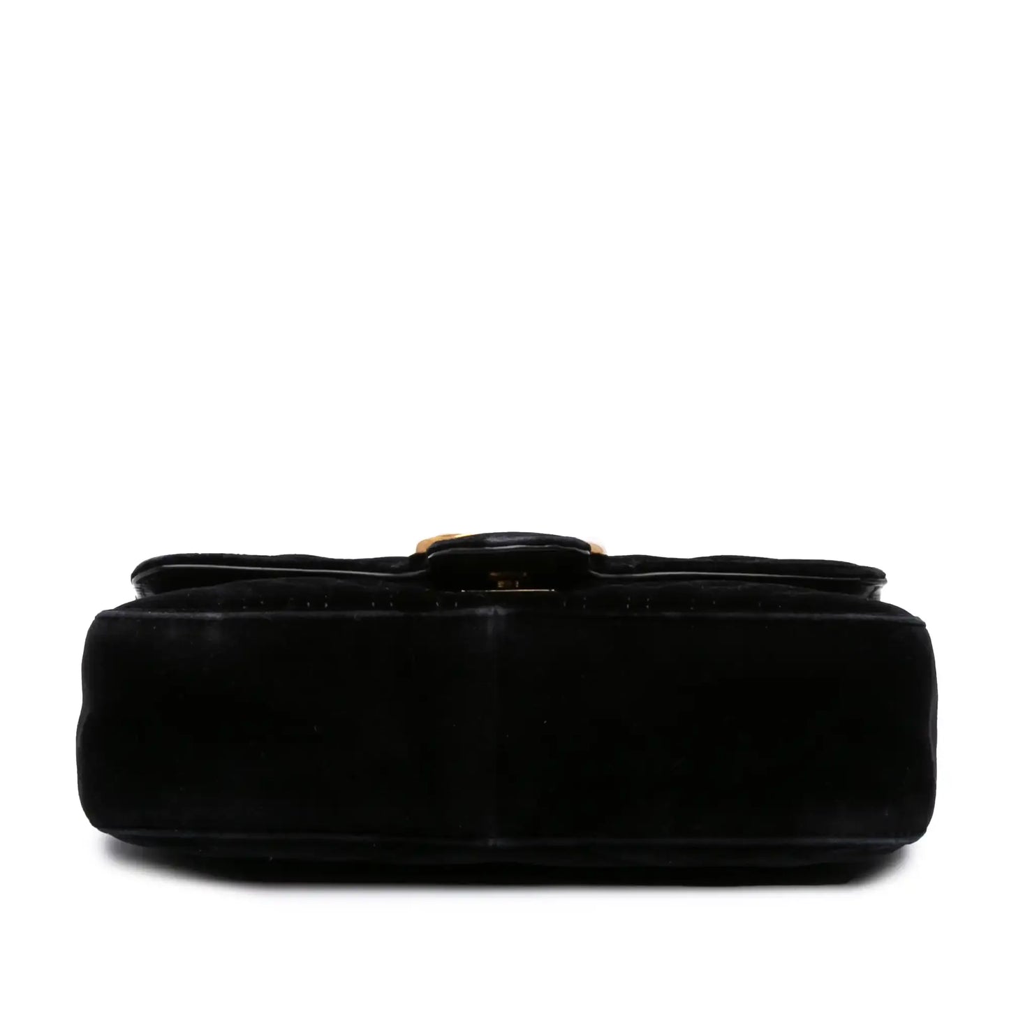 Gucci Small GG Marmont Matelasse Velvet Shoulder Bag