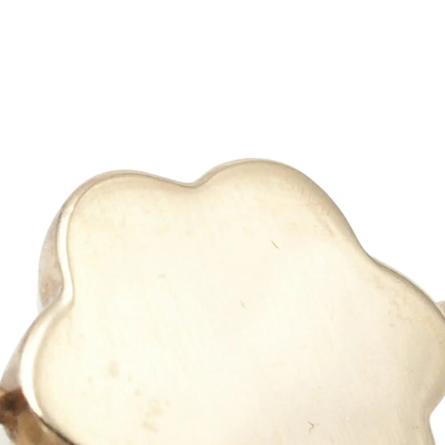 Chanel Gold Plated CC Faux Pearl Flower Drop Pendant Necklace