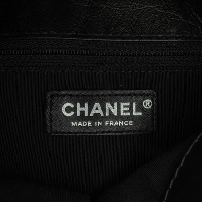 Chanel CC Tweed and Shearling Single Flap