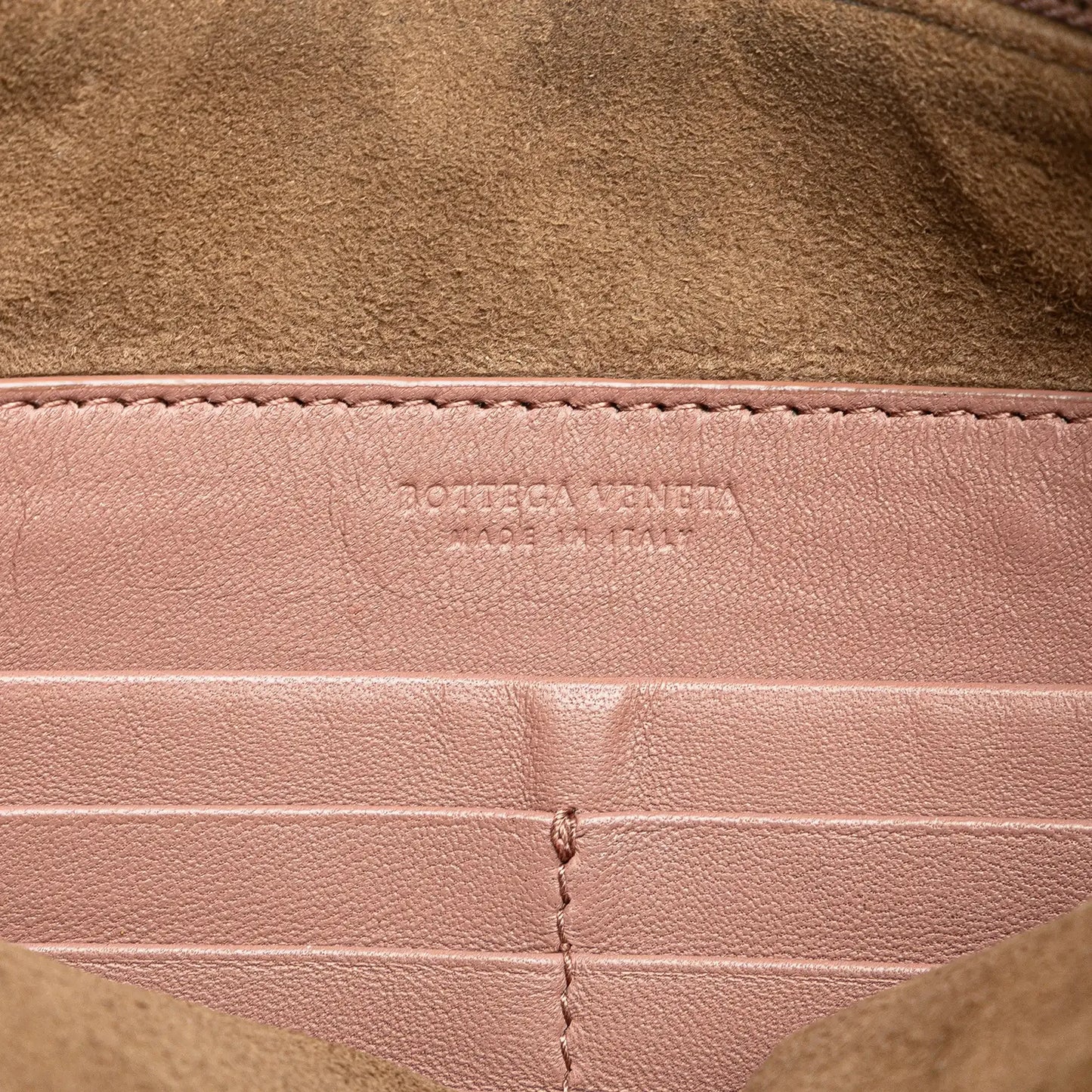 Bottega Veneta Nappa Intrecciato Wallet On Chain