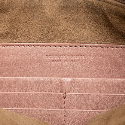 Bottega Veneta Nappa Intrecciato Wallet On Chain