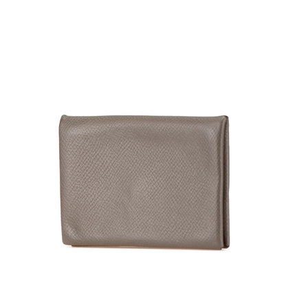 Hermès Epsom Calvi Card Holder