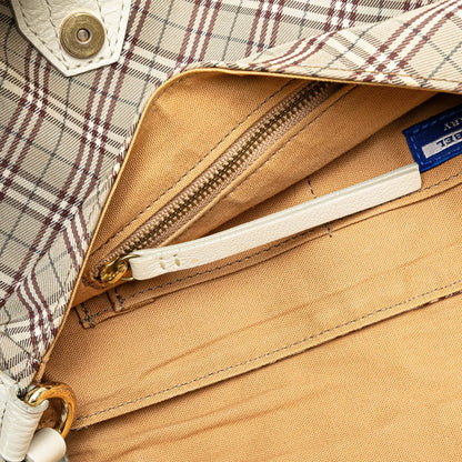 Burberry Nova Check Canvas Crossbody