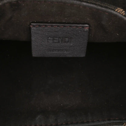 Fendi Mini Zucca Canvas Cookie Hobo