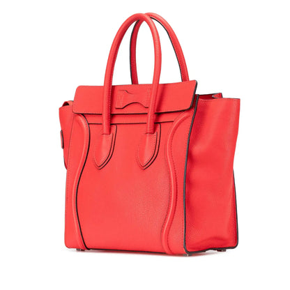 Celine Micro Calfskin Luggage Tote