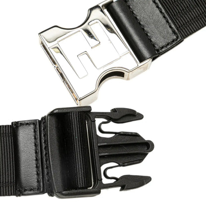 Fendi Zucca Coated Canvas Logo Belt Bag