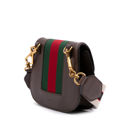 Gucci Small Linea Totem Crystal Heart Crossbody