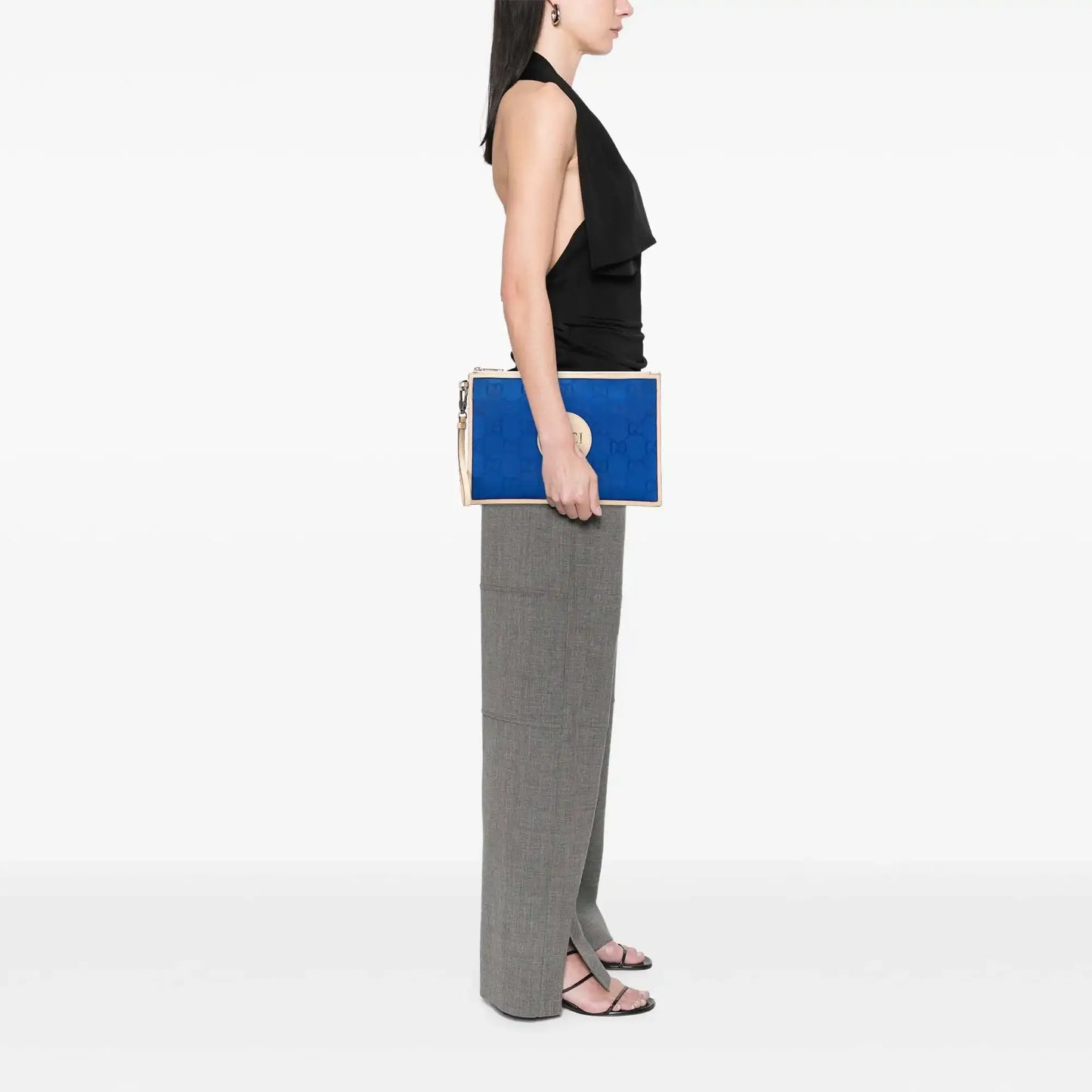Gucci GG Nylon Off the Grid Clutch