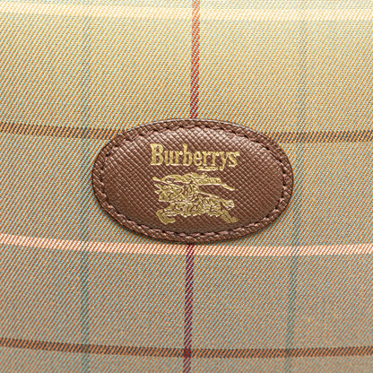 Burberry Vintage Check Canvas Clutch
