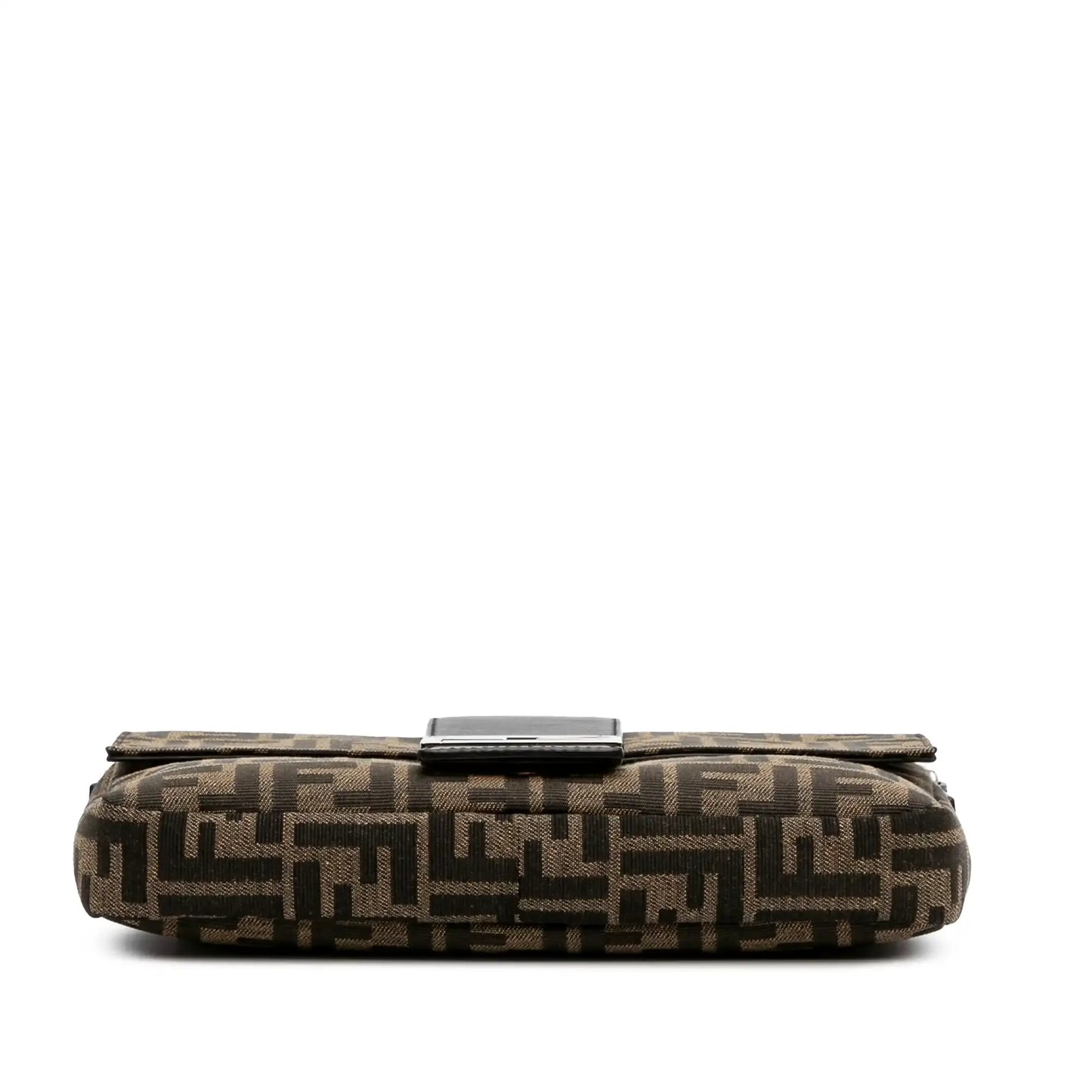 Fendi Zucca Canvas Convertible Baguette Satchel