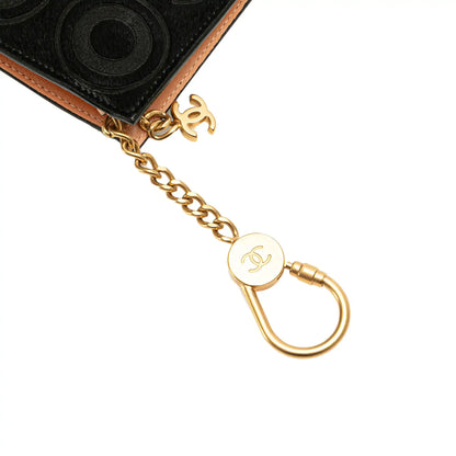 Chanel Ponyhair Coco Coin Pouch Keychain
