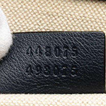 Gucci Medium Leather Bamboo Dionysus Web Satchel