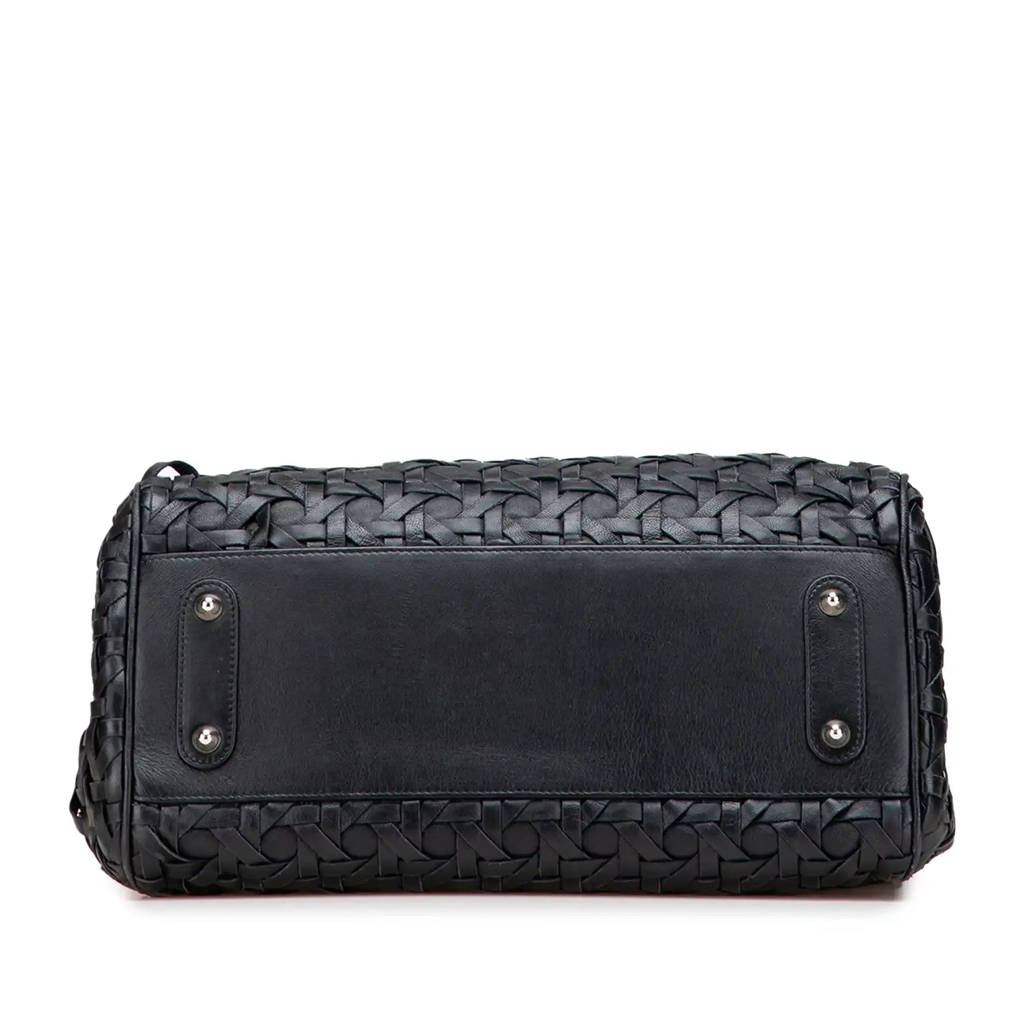 Dior Woven Lambskin Lady Dior Avenue Tote