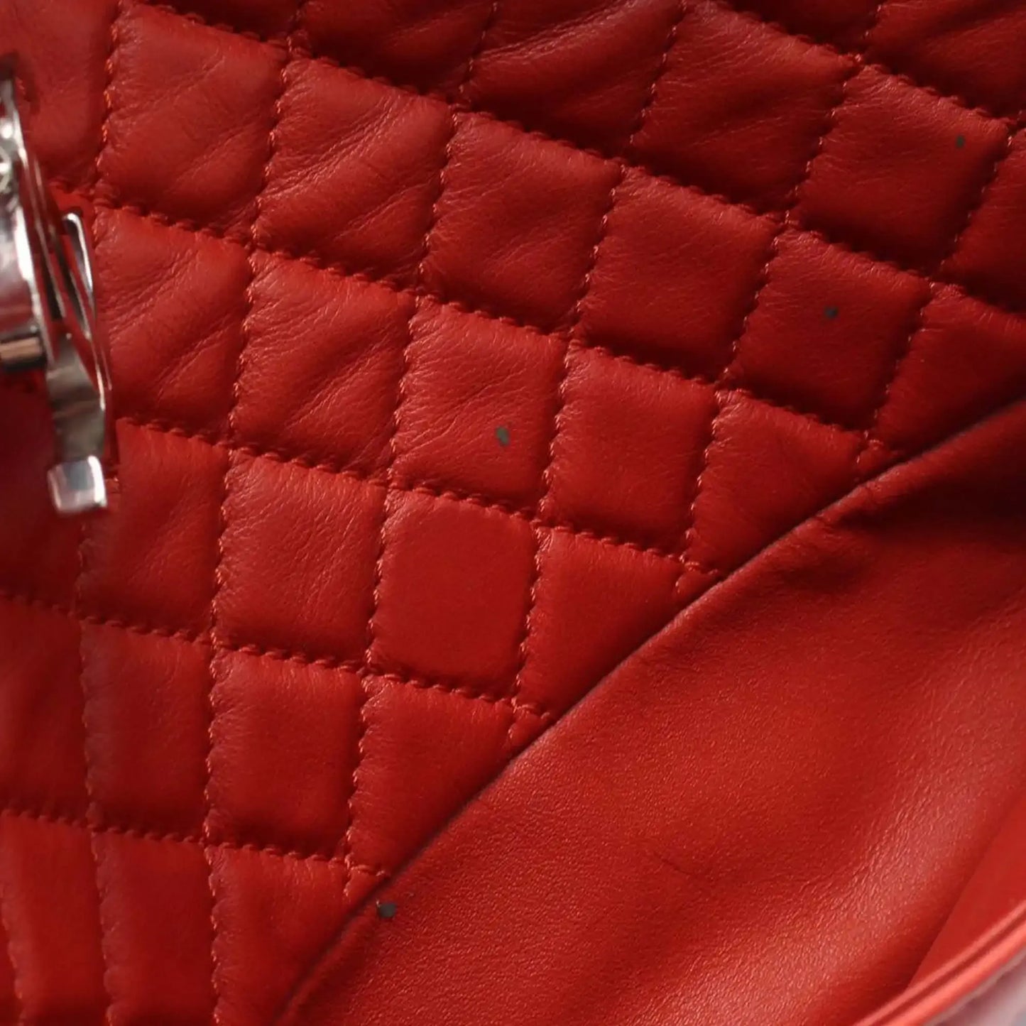Chanel CC Quilted Lambskin Chain Tote