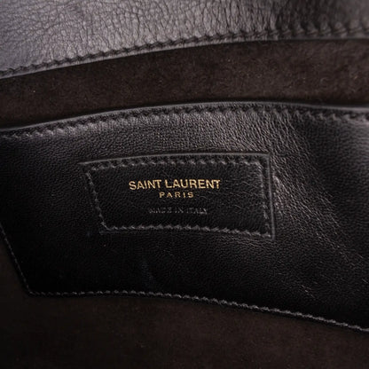 Saint Laurent Medium Suede Rope Stitch Kate Crossbody