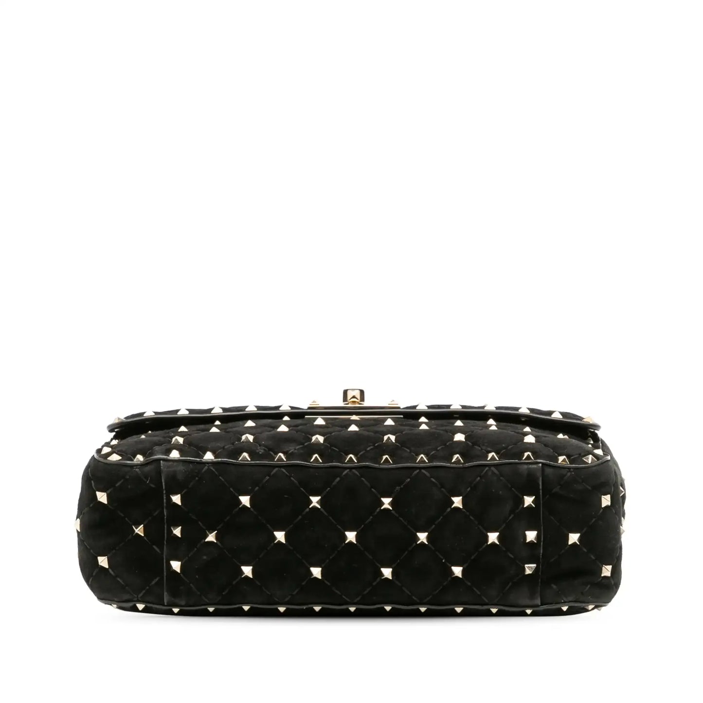 Valentino Medium Suede Rockstud Spike Satchel