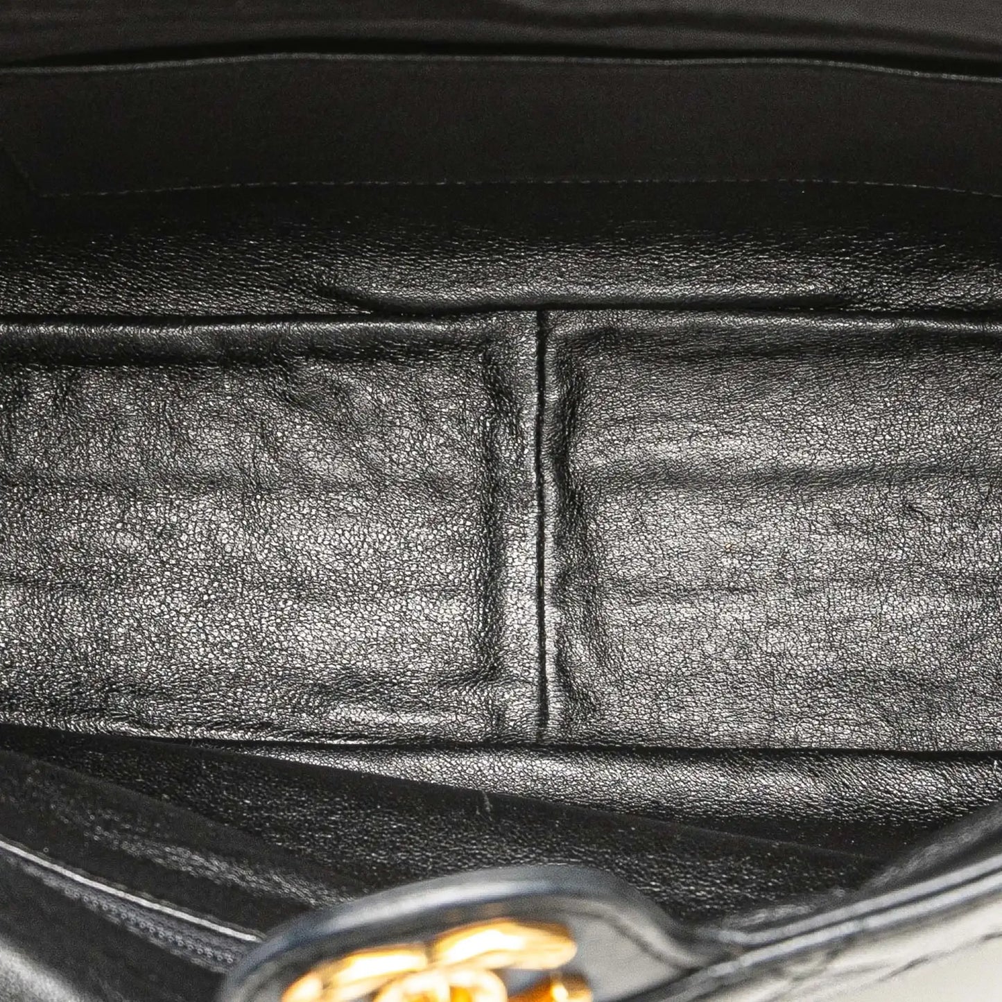 Chanel CC Quilted Lambskin Crossbody