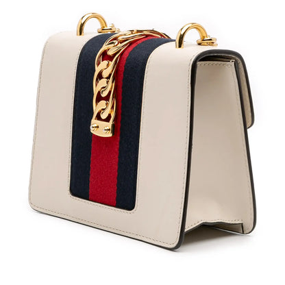 Gucci Mini Calfskin Sylvie Chain Crossbody