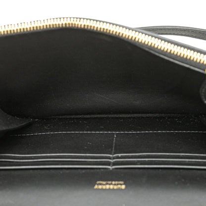 Burberry Mini Leather TB Monogram Flat Crossbody