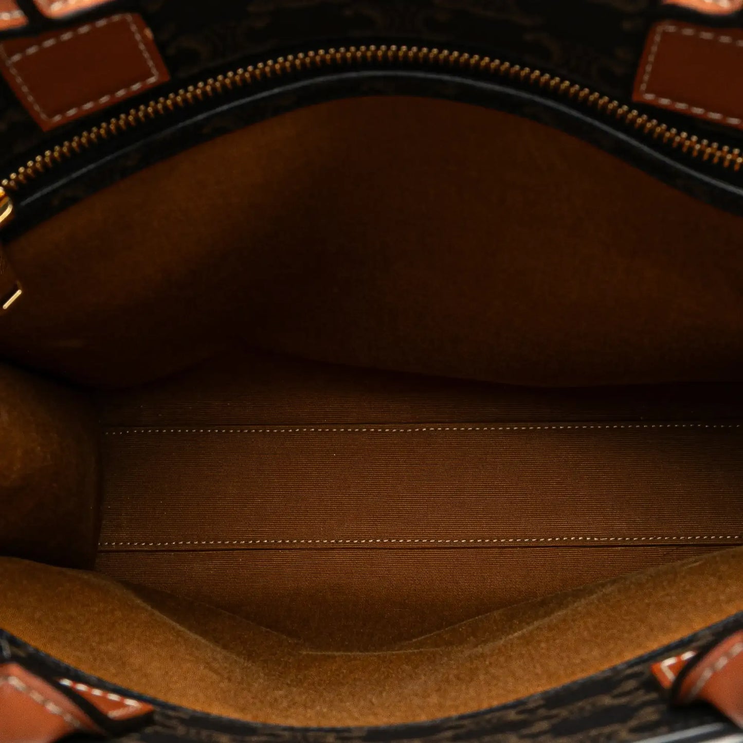 Celine Small Triomphe Coated Canvas Vertical Cabas Tote