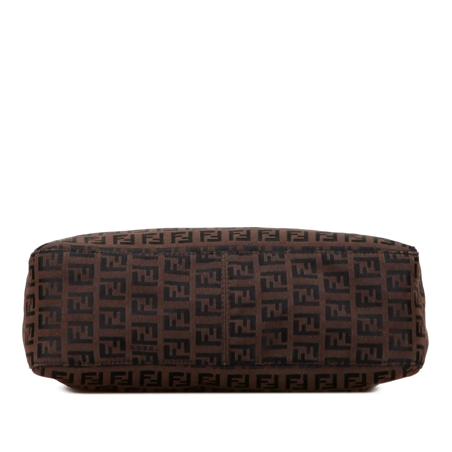 Fendi Zucchino Canvas Shoulder Bag