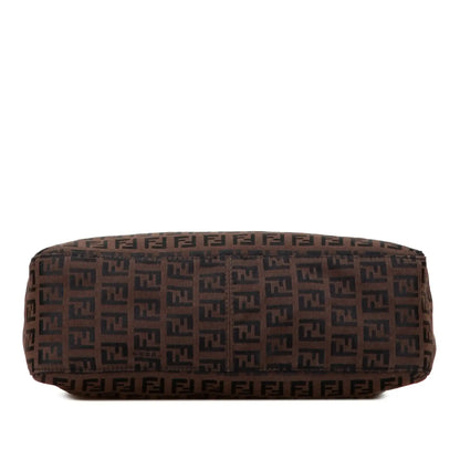 Fendi Zucchino Canvas Shoulder Bag