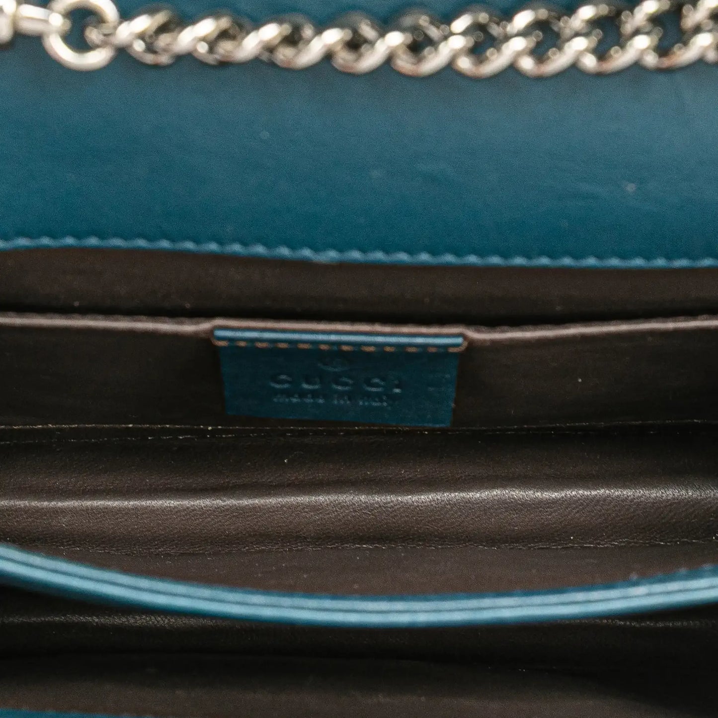 Gucci Small Polished Calfskin Interlocking G Dollar Crossbody