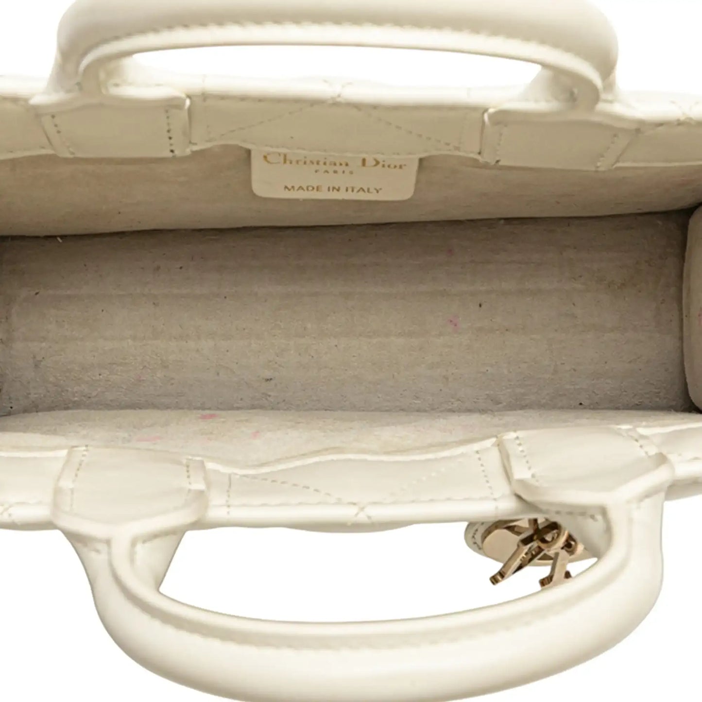 Dior Mini Calfskin Macrocannage Book Tote