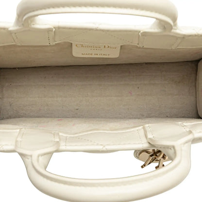 Dior Mini Calfskin Macrocannage Book Tote