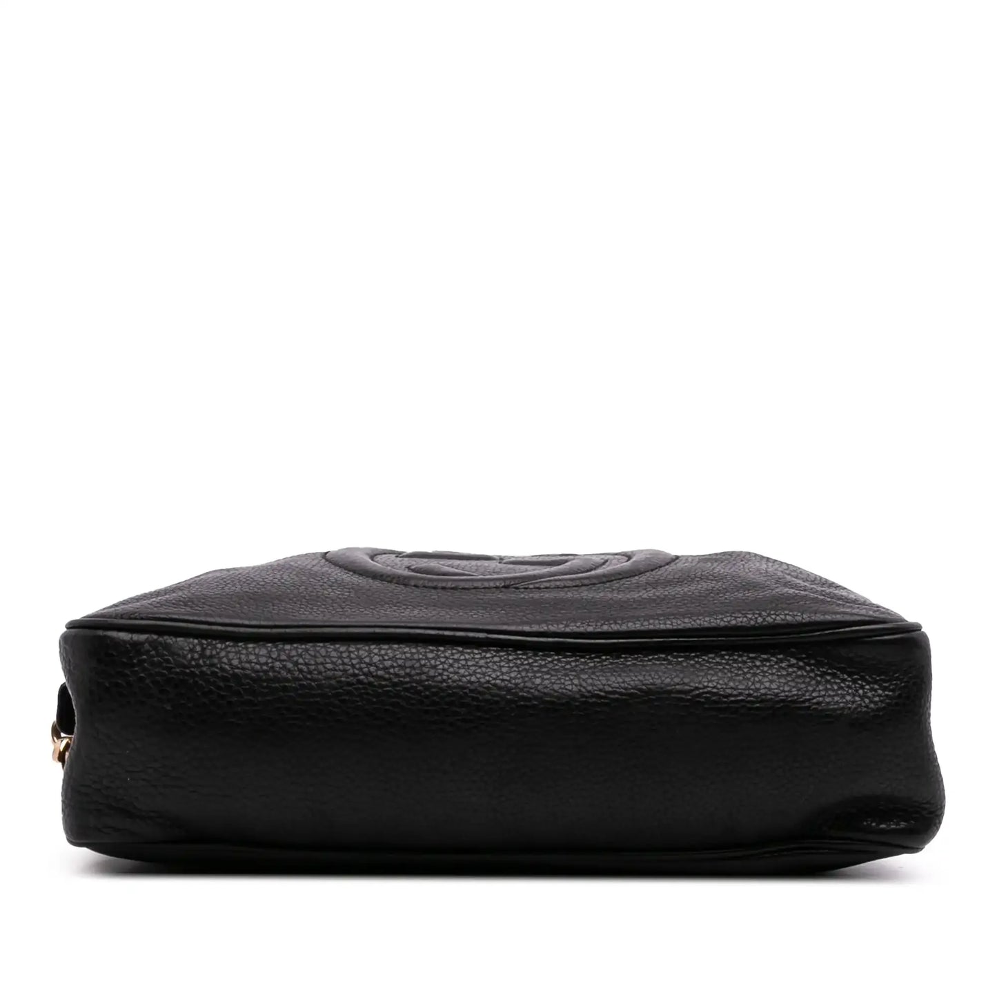 Gucci Pebbled Leather Soho Chain Zip Shoulder Bag