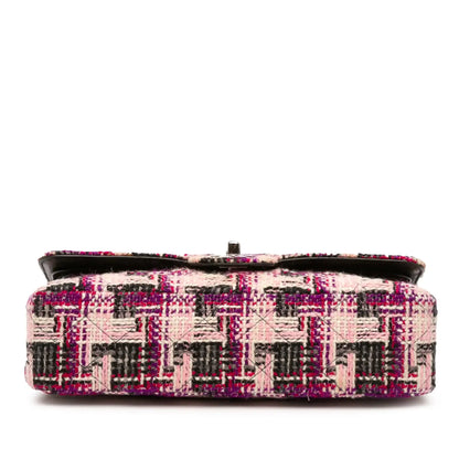 Chanel Medium Classic Tweed Double Flap
