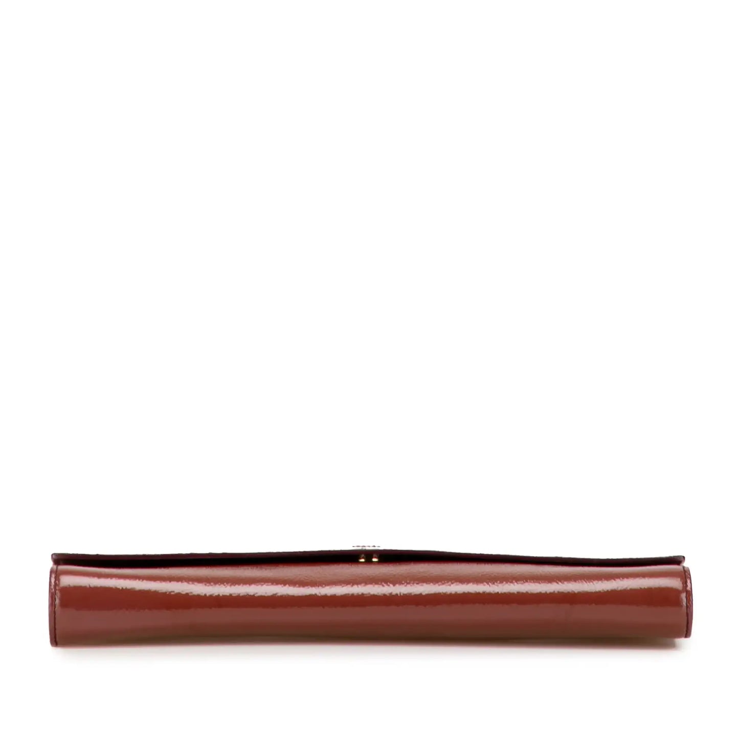 Saint Laurent Large Textured Patent Monogram Belle De Jour Clutch