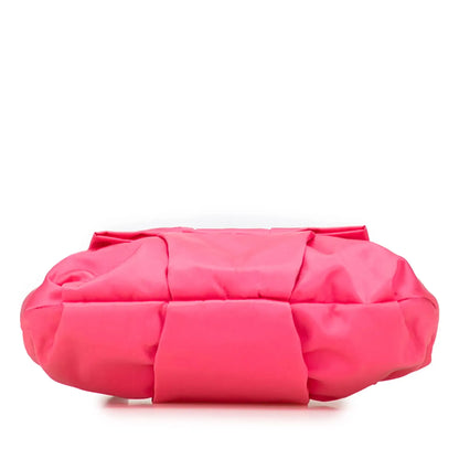 Prada Tessuto Bow Wristlet Clutch