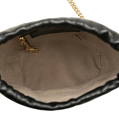 Gucci Mini Calfskin Diagonal Striped Zumi Bucket Bag