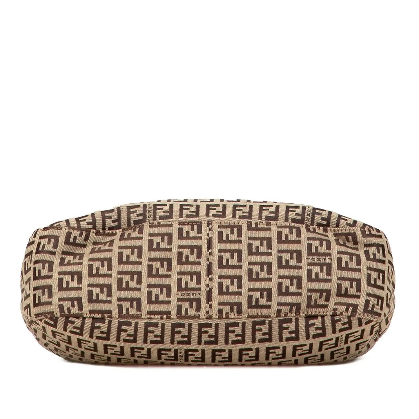 Fendi Zucchino Canvas Shoulder Bag