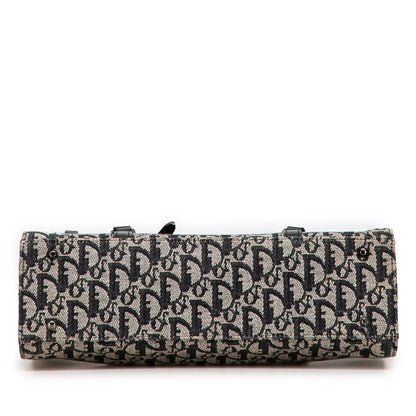 Dior Diorissimo Trotter Canvas Saddle Shoulder Bag