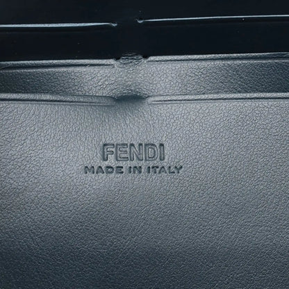 Fendi Studded Leather Soft Trunk Baguette Satchel