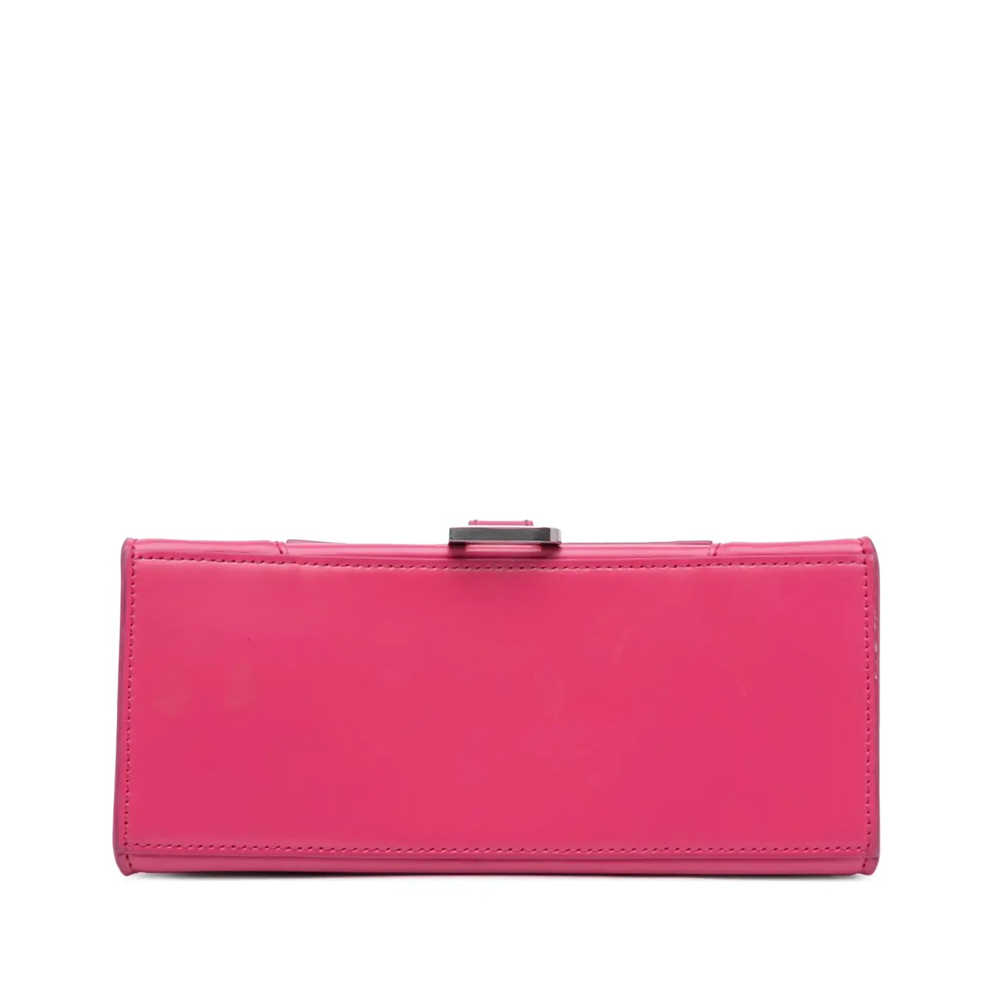 Balenciaga Small Shiny Box Calfskin Hourglass Satchel