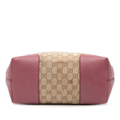 Gucci Medium GG Canvas Bree Satchel