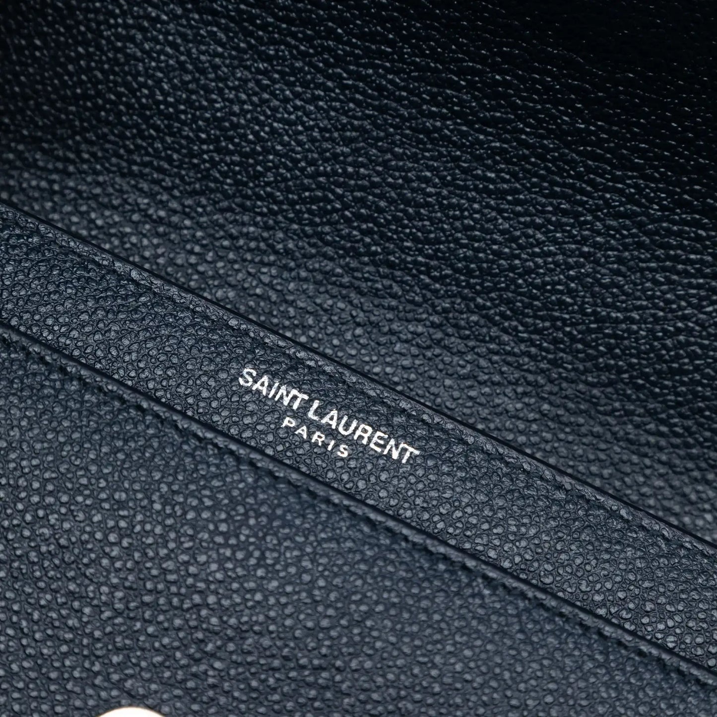 Saint Laurent Small Grained Calfskin Monogram Sunset Crossbody