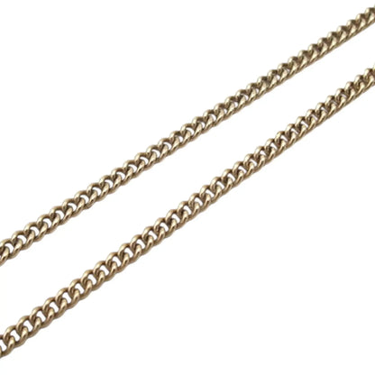 Chanel Gold Plated CC Faux Pearl Flower Drop Pendant Necklace