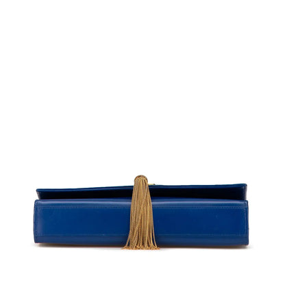 Saint Laurent Medium Smooth Calfskin Monogram Kate Tassel Crossbody