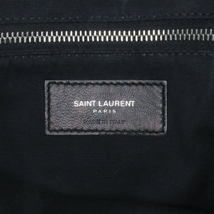 Saint Laurent Large Leather Monogram Matelasse LouLou Shoulder Bag