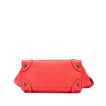 Celine Micro Calfskin Luggage Tote