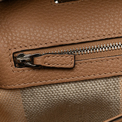 Gucci Small Leather Bamboo Daily Satchel